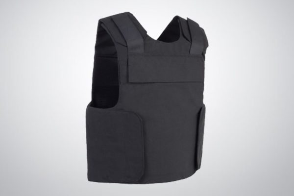 Ballistic vest back view