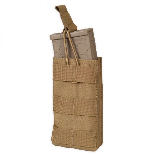 open top mag pouch containing mag in beige