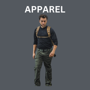 uniform and tactical clothing and pouches