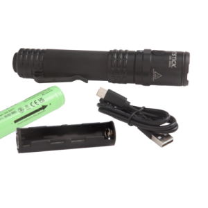 USB rechargeable flashlight kit