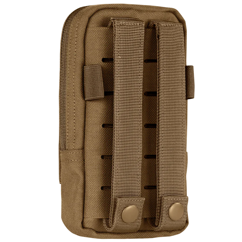 191224_498B_recolor_2024_839xprogressivepng – Strategic Defence Condor Phone Pouch rear view coyote