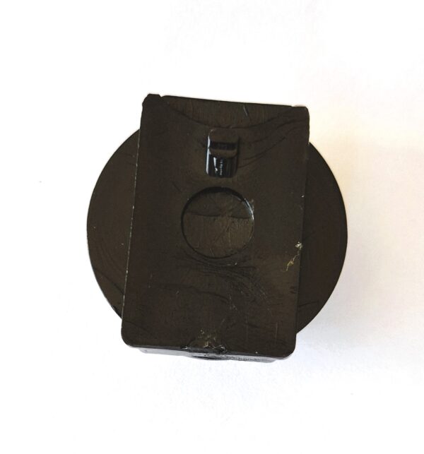 Back view of klick fast stud for Motorola radios